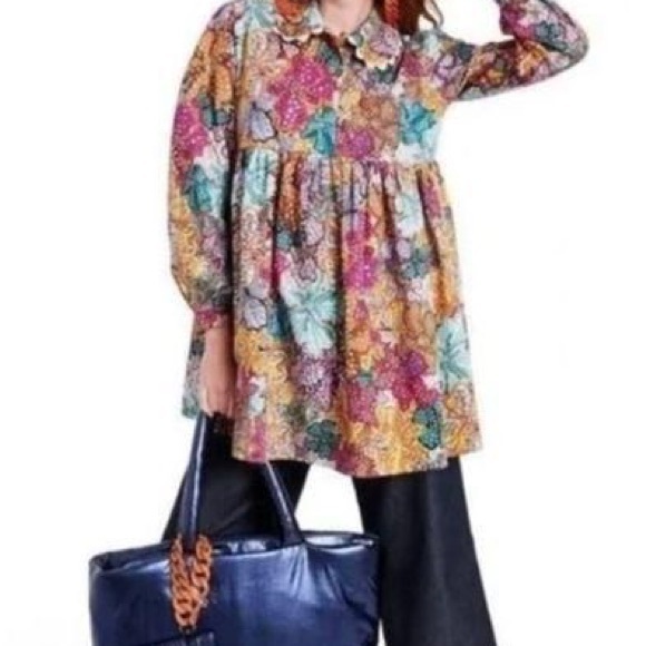 Target Kika Vargas x Anemone Floral Mini Dress - Picture 1 of 10